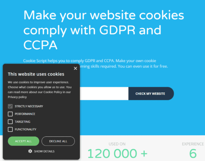 GDPR Compliance and ePrivacy CMP Solution - Cookiebot™
